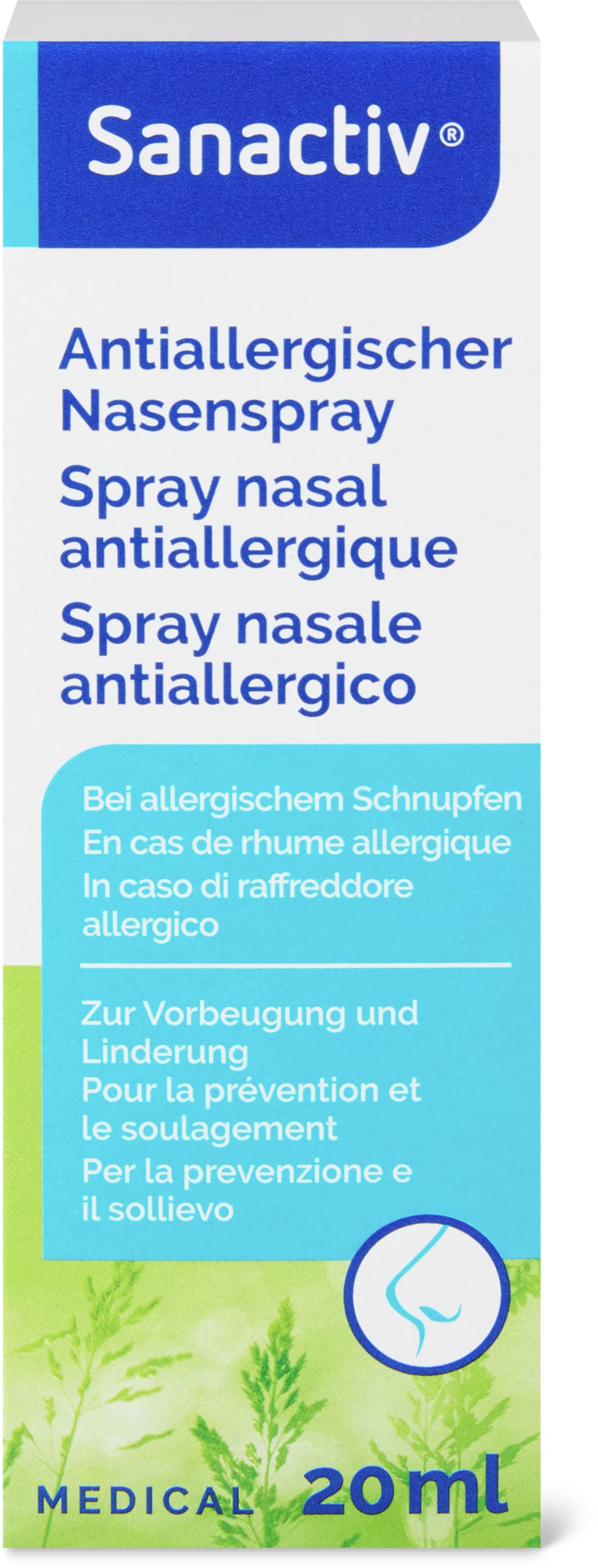 Spray nasal antiallergique